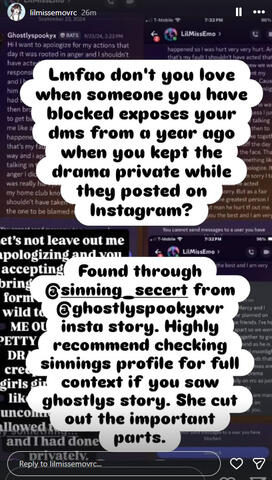 LilMissEmo's Story: Update 1