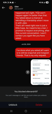 Boo and Chainsaw Insta (Ref. flight refund)