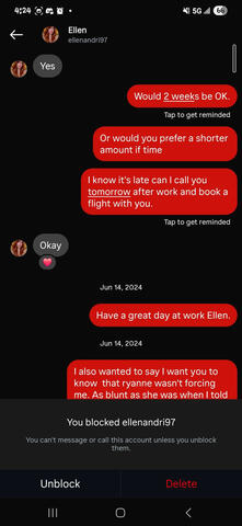 Boo and Chainsaw Insta (Ref. flights)