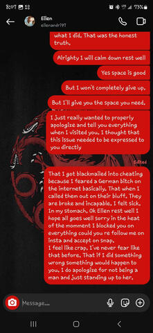 Chainsaw and Boo Insta DMs